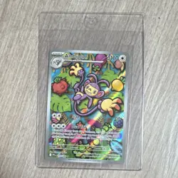 Pokemon Ambipom 107/094 Phantasmal Flames Illustration Rare Full Art Holo 110 HP - Image 1
