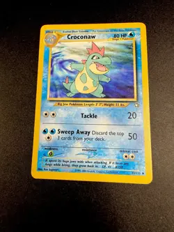 Croconaw - Neo Genesis Set - 32/111 - Pokemon Card - Unlimited (27a) - Image 1