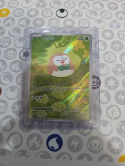 Mega Evolution: Perfect Order Rowlet 90/88 Illustration Rare Pokemon Card - NM - Image 1