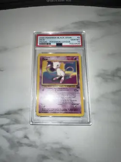 Pokemon Black Star Mew Promo-Pokemon League #8 2000 PSA 10 Gem - Image 1