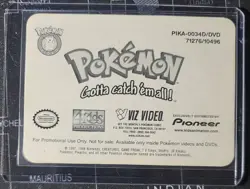Pokemon Lenticular Alakazam Card - Viz Video Pioneer PIKA-0034D - 3D Promo LP - Image 2