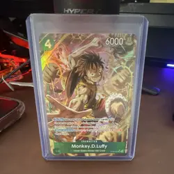 One Piece Card Game Monkey D. Luffy SR Holo Alt Art ST30-012 4C - Image 1