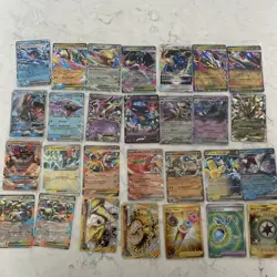 Lot of 28 ultra rare Pokemon cards mid era to modern $100+ value - Image 1