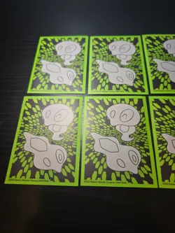 10X 2026 Perfect Order ETB Pokemon Card Sleeves Duosion New Unused - Image 2