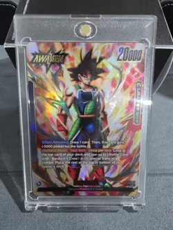 DBS Dragon Ball Fusion World FS05-01 Bardock Leader ALT Trading Card - Image 1