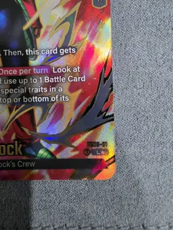 DBS Dragon Ball Fusion World FS05-01 Bardock Leader ALT Trading Card - Image 5