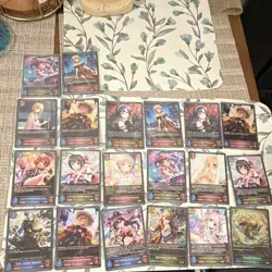 Weiss Schwarz Alicization English 20-Card Mixed Lot Asuna/Alice Char/Event - Image 1