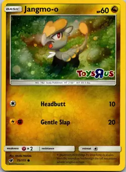 Jangmo-o 075/111 Miscellaneous Cards & Products Pokemon TCG Holo P DMG - Image 1