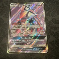 Pokemon TCG Guardians Rising Tapu Lele GX 137/145 Full Art Ultra Rare - Image 1
