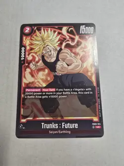 Dragon Ball Super Card Game #FB08-014 Trunks : Future - Image 1