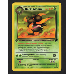 Dark Gloom - 36/82 - Team Rocket - 1st Edition - Regular - Pokemon Card - VLP - Image 1