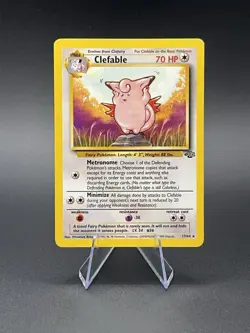 NM Clefable Non Holo Jungle 17/64 Regular Pokemon Card - Image 1