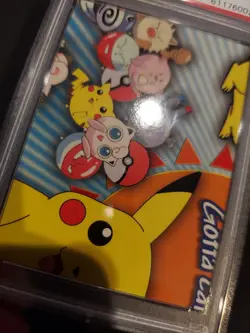PSA 9 Puzzle Card 3 Topps Pokemon Amimation Series 3 - Image 2