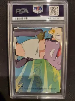 PSA 9 Puzzle Card 3 Topps Pokemon Amimation Series 3 - Image 3