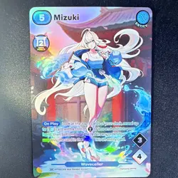 Azuki Trading Card Game Mizuki SR Holo Entity STT02-013 English - Image 1