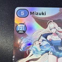 Azuki Trading Card Game Mizuki SR Holo Entity STT02-013 English - Image 2