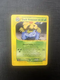 Dark Venusaur #7 Best of Game Promo 2003 Pokemon Card NM WOTC - Image 1