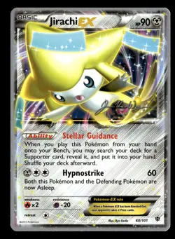 Jirachi EX (Jacob Van Wagner) 60/101 World Championship Decks Pokemon Card - Image 2
