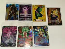 Bandai Dragon Ball Super Card Game 6 Card Mixed Lot Pecharunt Piccolo Holo promo - Image 1