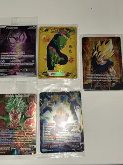 Bandai Dragon Ball Super Card Game 6 Card Mixed Lot Pecharunt Piccolo Holo promo - Image 3