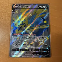 Zacian V (Shiny) SWSH292 SWSH: Sword & Shield Promo Cards Holo - Image 1