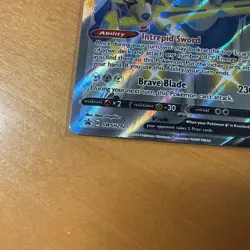 Zacian V (Shiny) SWSH292 SWSH: Sword & Shield Promo Cards Holo - Image 2