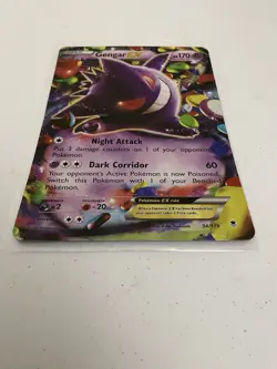 JUMBO Gengar EX Oversized Card 34/119 XY Phantom Forces Pokemon NM - Image 2