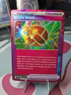 Holo Deluxe Bomb 134/142 ACE SPEC Rare Stellar Crown Pokemon TCG - Image 1