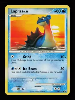 Lapras 79/127 Common Platinum Pokemon Cards - Image 1