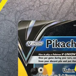 Pikachu V-Union SWSH139 Sword & Shield Black Star Promo Cards Holo Pokemon - Image 2