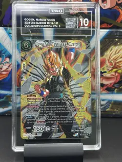 TAG 10 DRAGON BALL SUPER Card Game GOGETA, FEARLESS FUSION BT12-137 ALT ART - Image 1
