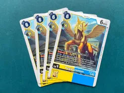 Pegasusmon BT25-037 Playset Dual Revolution Digimon Card Game x4 - Image 1