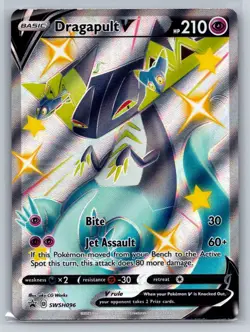 Dragapult V - Holo Promo SWSH: Sword & Shield Promo Cards SWSH096 NM - Image 1