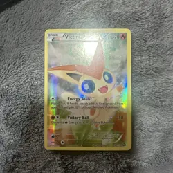 Victini XY117 XY Pokemon Card TCG Black Star Promo Holo LP - Image 2