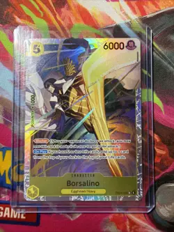 One Piece TCG - Borsalino EB04-058 SR Adventure On Kami's Island English *M/NM* - Image 1