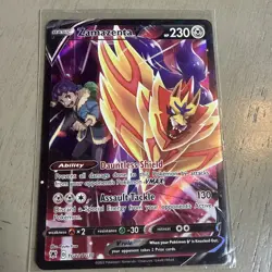 Pokemon TCG Zamazenta V Astral Radiance TG22/TG30 Holo Ultra Rare - Image 1