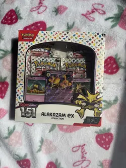 Pokemon TCG Scarlet & Violet Alakazam EX Card 151 Collection New Factory Sealed - Image 1