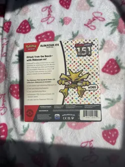 Pokemon TCG Scarlet & Violet Alakazam EX Card 151 Collection New Factory Sealed - Image 2