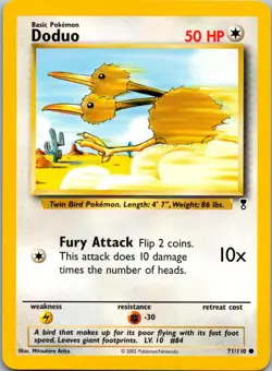 Doduo 71/110 Common Legendary Collection Pokemon Near Mint - Image 1