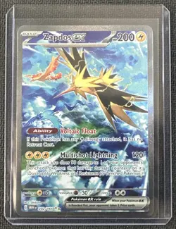 2023 Pokemon SV 151 Zapdos ex Special Illustration Rare - Image 1