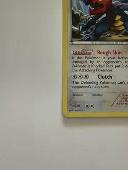 Pokemon Druddigon Legendary Treasures Uncommon Reverse Holofoil 106/113 - Image 3