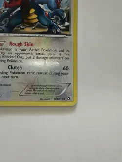 Pokemon Druddigon Legendary Treasures Uncommon Reverse Holofoil 106/113 - Image 4