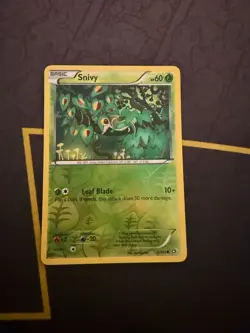 Legendary Treasures Pokemon TCG Snivy LP - Image 1