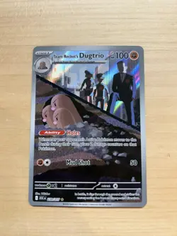 Pokemon Team Rocket's Dugtrio - Ascended Heroes 239/217 NM - Image 1