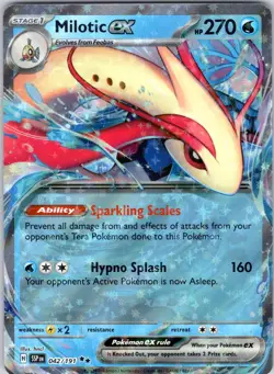 Pokemon TCG Milotic ex SSP 042/191 NM - Image 1