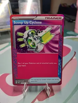 Scoop Up Cyclone - 162/167 - Pokemon TCG Twilight Masquerade (2024) - NM - HOLO - Image 1