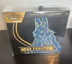 Pokemon Mega Evolution Lucario ETB Elite Trainer Box Mega Lucario - Image 1