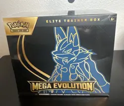 Pokemon Mega Evolution Lucario ETB Elite Trainer Box Mega Lucario - Image 2