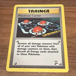 Pokemon Center 114/130 Base Set 2 - Image 1