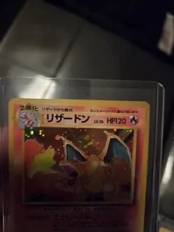 Pokemon TCG 1996 Charizard Base Set Holo Rare #006 Japanese Edition Ungraded - Image 5